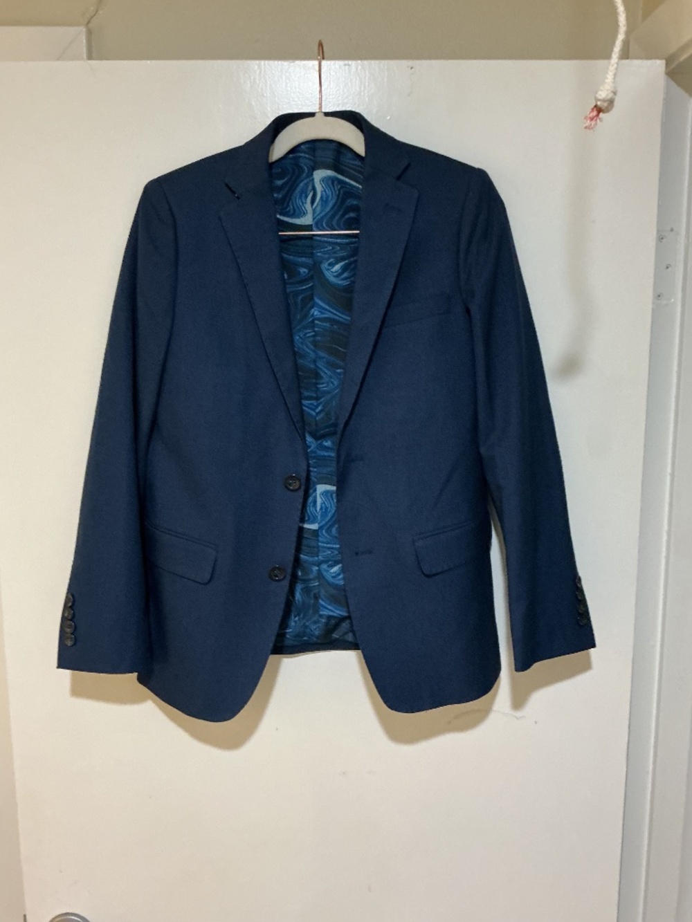 T.o. Boys 2pc Suit Blue Size 14 - Picture 3 of 11